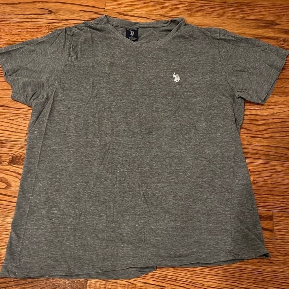 Gray Man short sleeve t shirt Polo Ralph Lauren size L